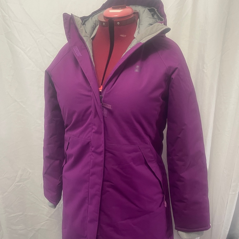 Girls 16 MEC Purple Hooded Jacket